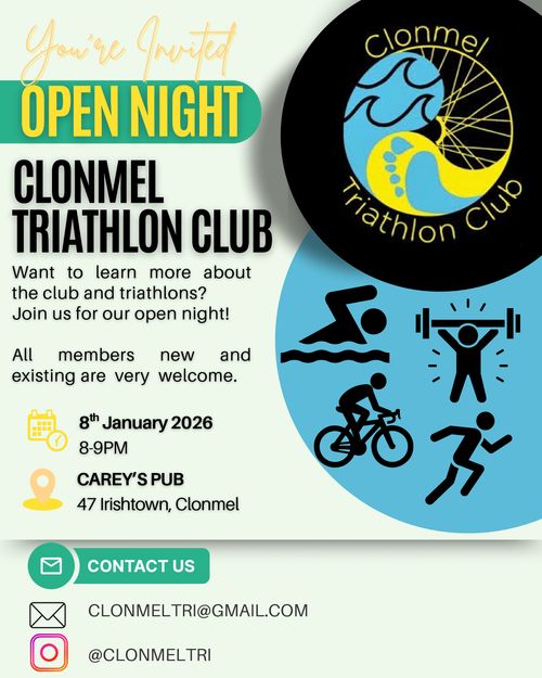 Clonmel Triathlon Club Open Night