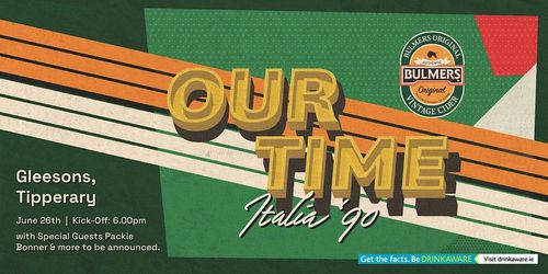 Bulmers is Bringing Back Italia '90