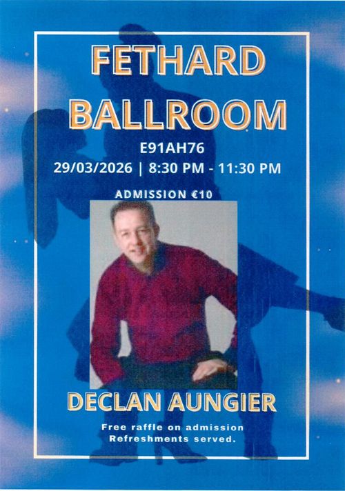 Social Dancing schedule