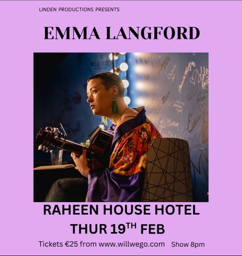 Emma Langford Trio in concert Raheen House Hotel Clonmel