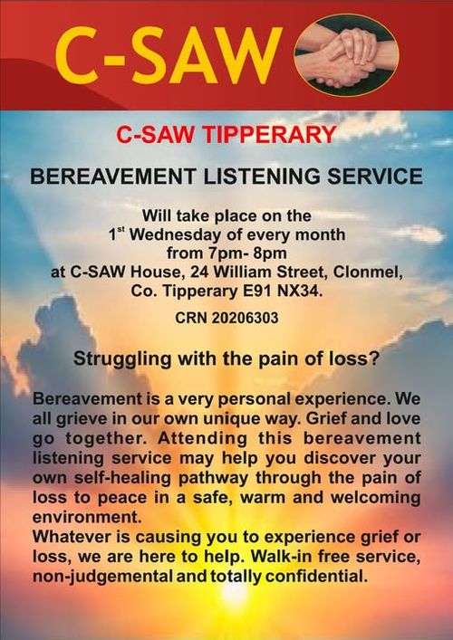 C-SAW Bereavement Listening Service