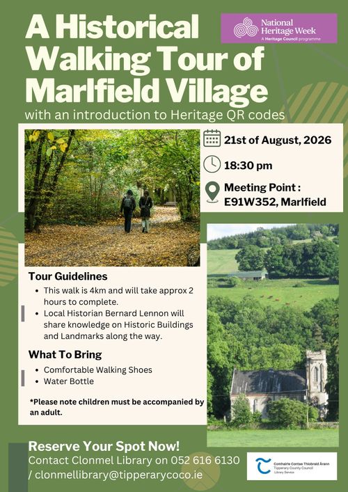 A Historical Walking Tour of Marlfield Village