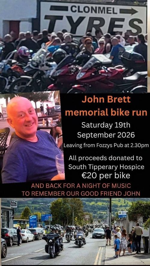 John Brett Memorial Bike Run