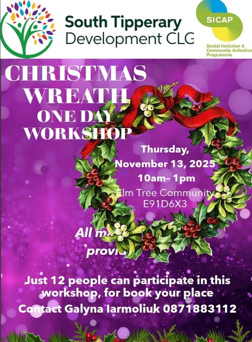 Christmas Wreath Workshop