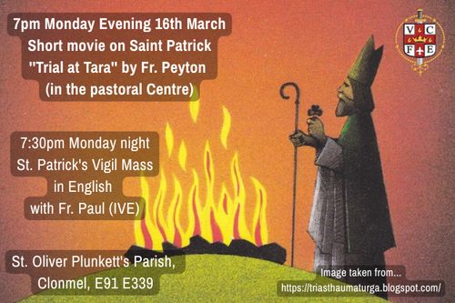 St. Patrick's Vigil Mass