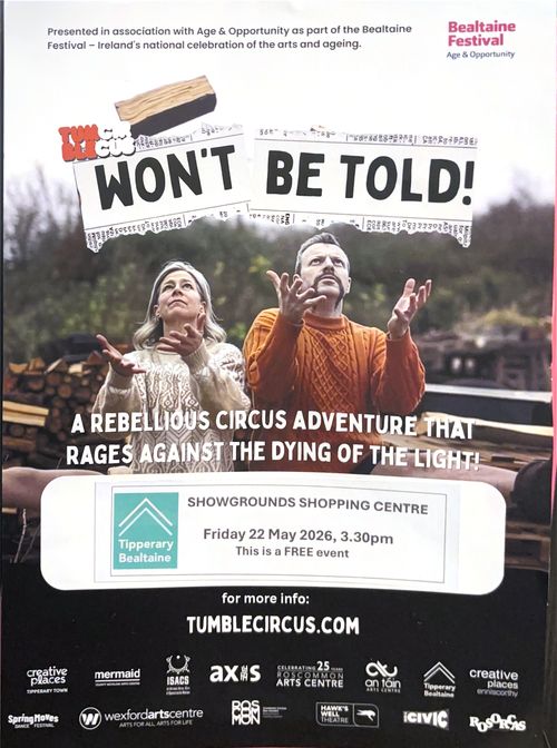 Won't Be Told! by Tumble Circus