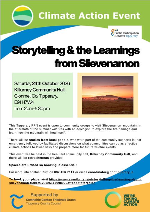 Storytelling & the Learnings from Slievenamon