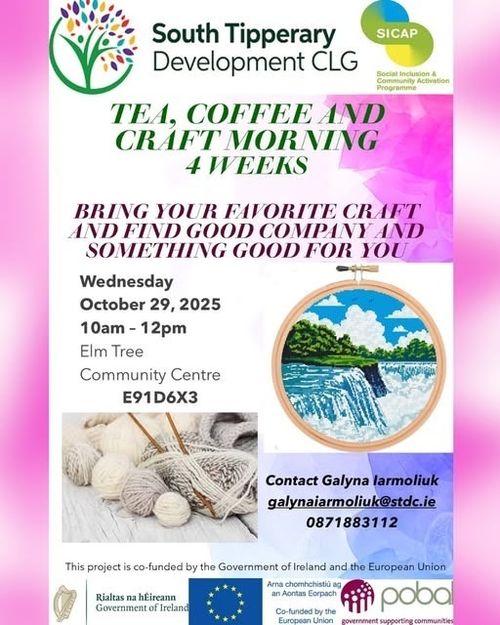 Tea, Coffee and Craft Morning