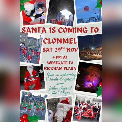 Santa Is Coming to Clonmel