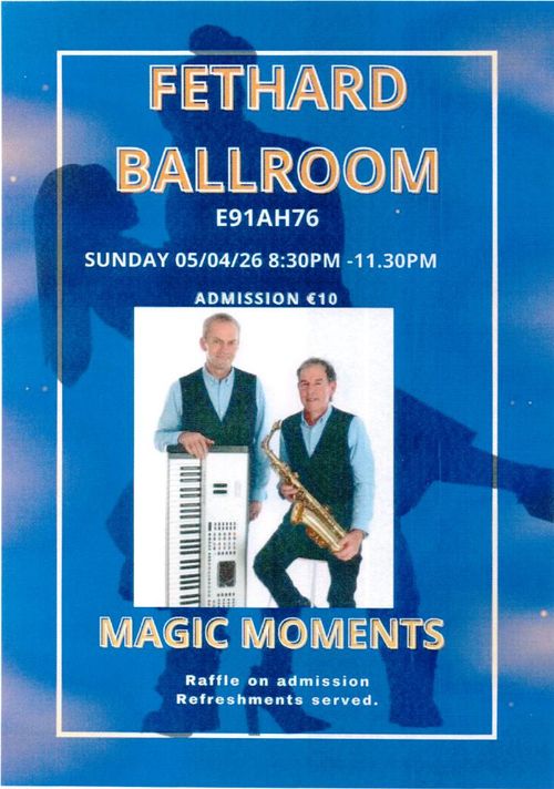 Social Dancing schedule