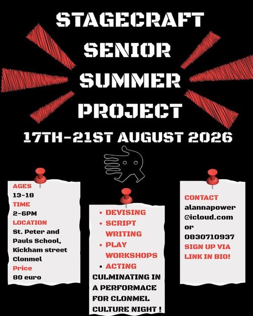 Stagecraft Senior Summer Project