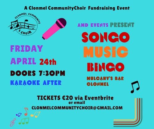 Songo Music Bingo