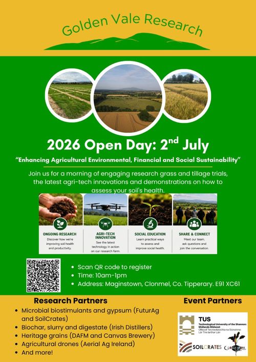 Golden Vale Research Open Day