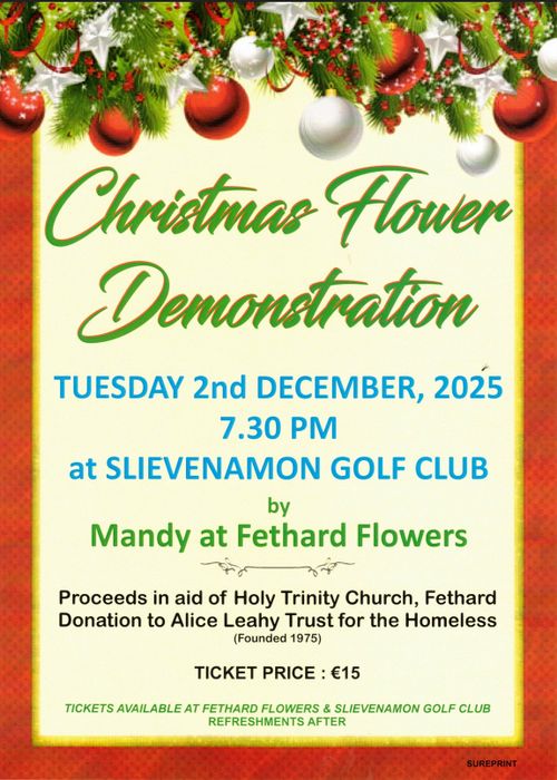 Christmas Flower Demonstration