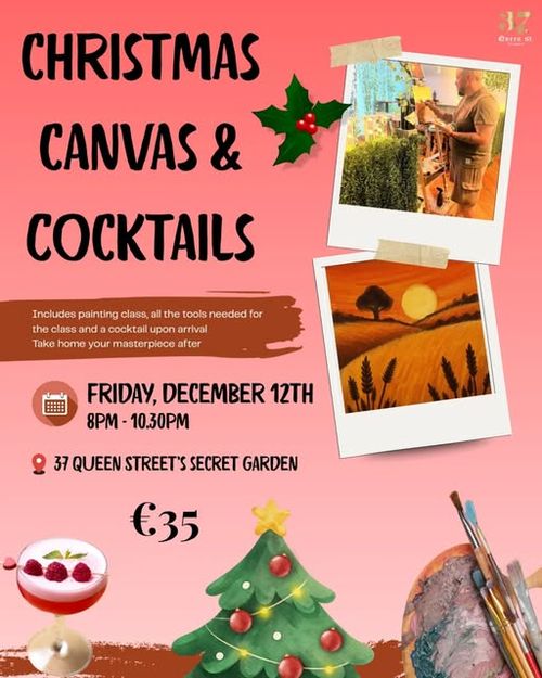 Christmas Canvas & Cocktails