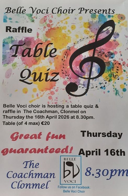 Belle Voci Choir Fundraiser