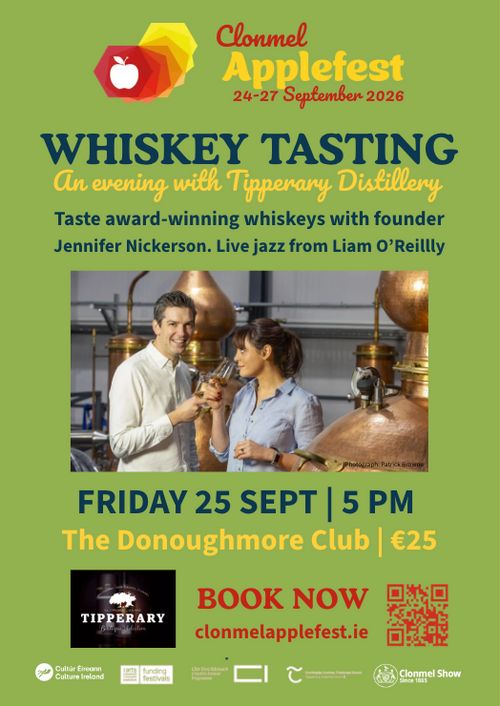 Whiskey Tasting with Jennifer Nickerson from Tipperary Distillery