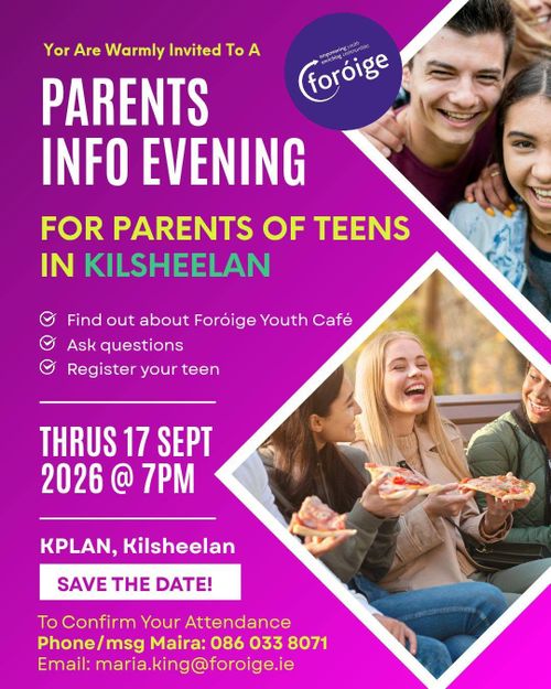 Foróige Parents Info Evening
