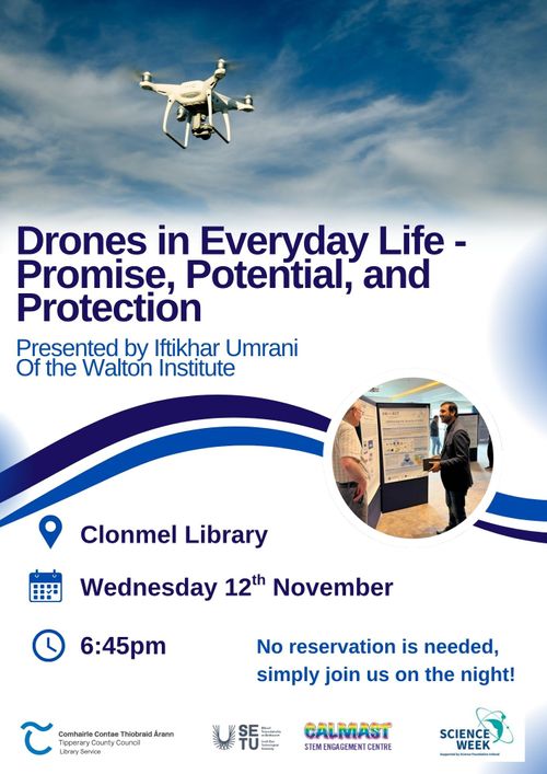 Drones in Everyday Life – Promise, Potential, and Protection.