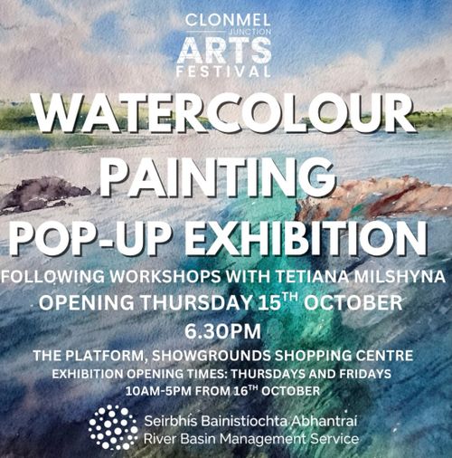 Watercolour Painting Pop-Up Exhibition